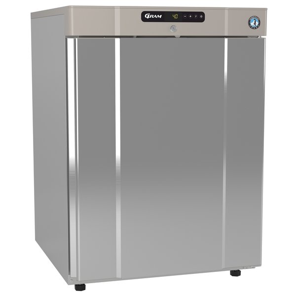 Koelkast | COMPACT | Energiezuinig | 123L | RVS | +1°C/+12°C | Geforceerd | 0.07kW | 595x645x833(h)mm