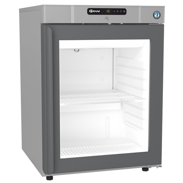 Koelkast | COMPACT | Energiezuinig | 123L | RVS | +1°C/+12°C | Geforceerd | 0.1kW | 595x667x833(h)mm