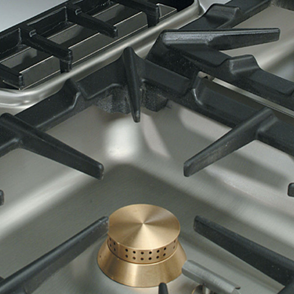 Gasfornuis | 6 Branders | 6x 5.5kW | Open Onderstel | 1200x700x850/920(h)mm