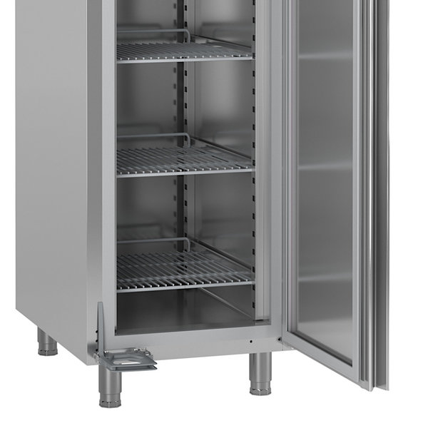 Bakkerij Vrieskast | PREMIER | 480L (EN600x400) | RVS | -5°C/-25°C | Geforceerd | 0.52kW | Voetbediening | 610x920x2080/2130(h)mm