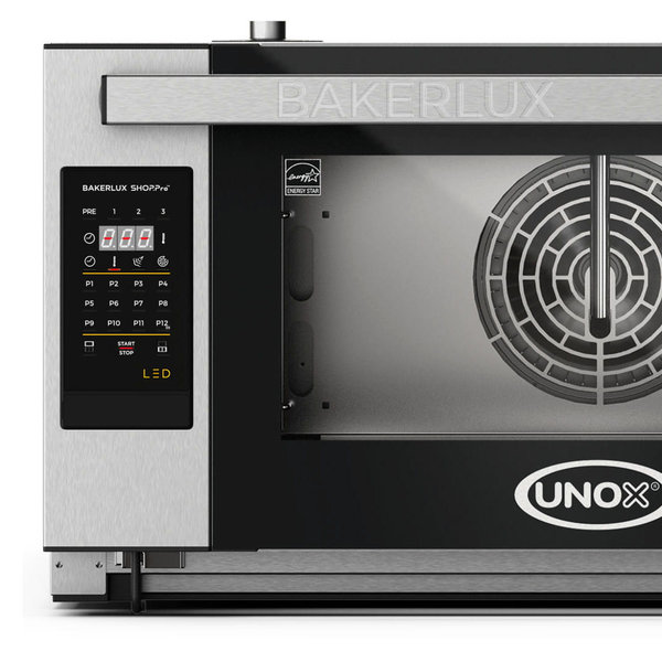 Heteluchtoven | BakerLux SHOP.Pro | 3 Niveaus (EN600x400) | Elektrisch | 30°C/260°C | 3.5kW (230V) | Bevochtiging (Automatisch) | Touchscreen | 800x811x425(h)mm