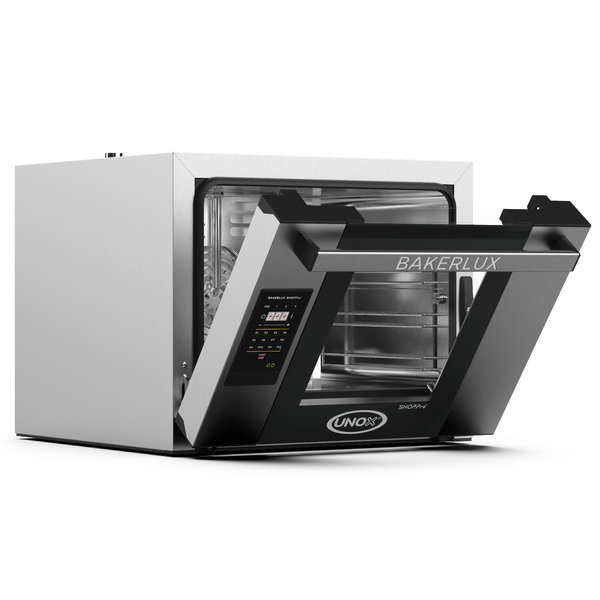 Heteluchtoven | BakerLux SHOP.Pro | 4 Niveaus (EN600x400) | Elektrisch | 30°C/260°C | 6.9kW (400V) | Touchscreen | 800x811x500(h)mm