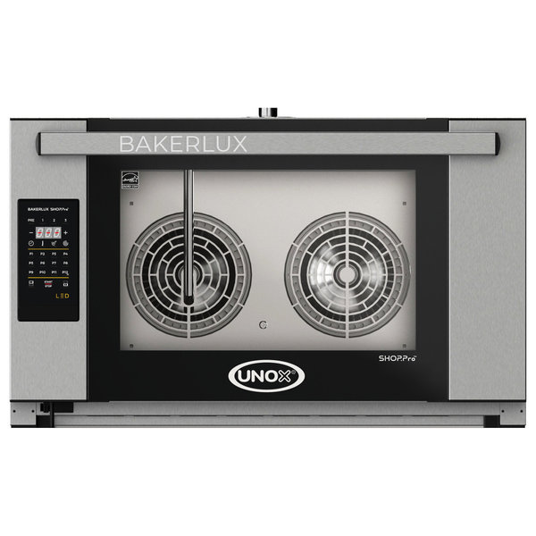 Heteluchtoven | BakerLux SHOP.Pro | 4 Niveaus (EN600x400) | Elektrisch | 30°C/260°C | 6.9kW (400V) | Bevochtiging (Automatisch) | Touchscreen | 800x811x500(h)mm