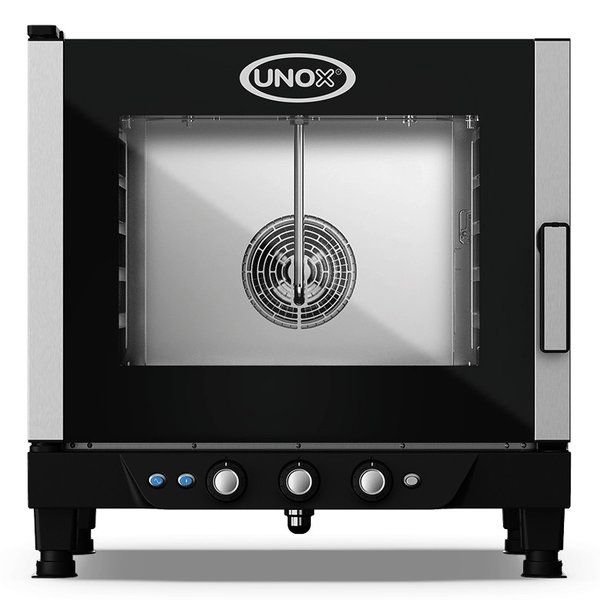 Heteluchtoven | ChefLux Manual | 5 Niveaus (1/1 GN) | Elektrisch | 80°C/260°C | 7.1kW (400V) | Bevochtiging (Handmatig) | 750x773x772(h)mm