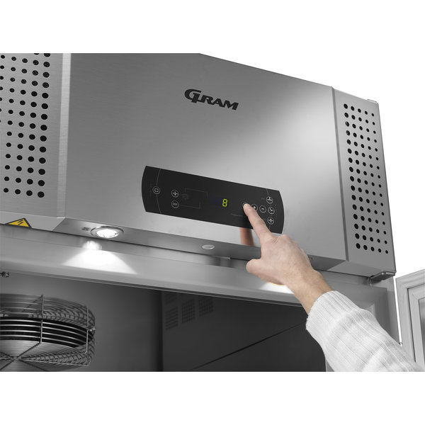 Inrijkoel-/Vrieskast | BAKER | 1422L (EN600x400) | RVS | +10°C/-30°C | Geforceerd | 2.18kW | 880x1080x2465(h)mm