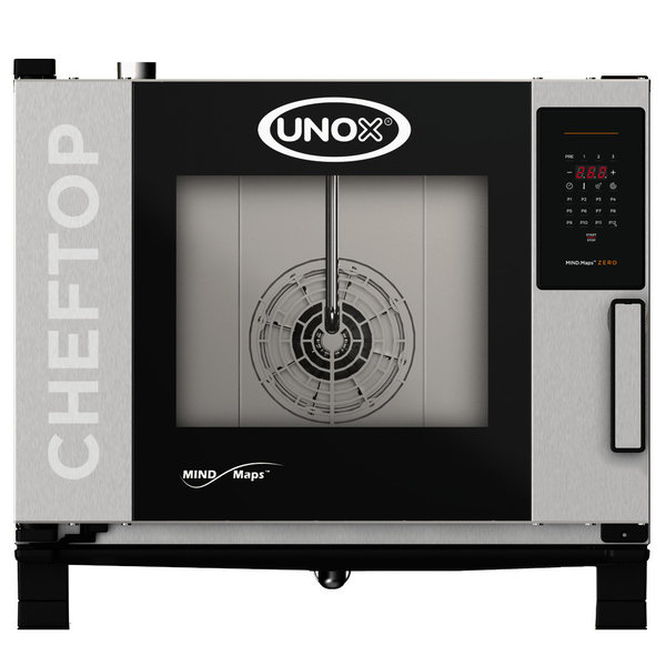 Hetelucht-/Stoomoven | CheftTop MIND.Maps | 5 Niveaus (1/1 GN) | Elektrisch | 30°C/260°C | 9.3kW (400V) | Bevochtiging (Automatisch) | Touchscreen | 750x783x675(h)mm