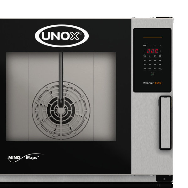 Hetelucht-/Stoomoven | CheftTop MIND.Maps | 5 Niveaus (1/1 GN) | Elektrisch | 30°C/260°C | 9.3kW (400V) | Bevochtiging (Automatisch) | Touchscreen | 750x783x675(h)mm