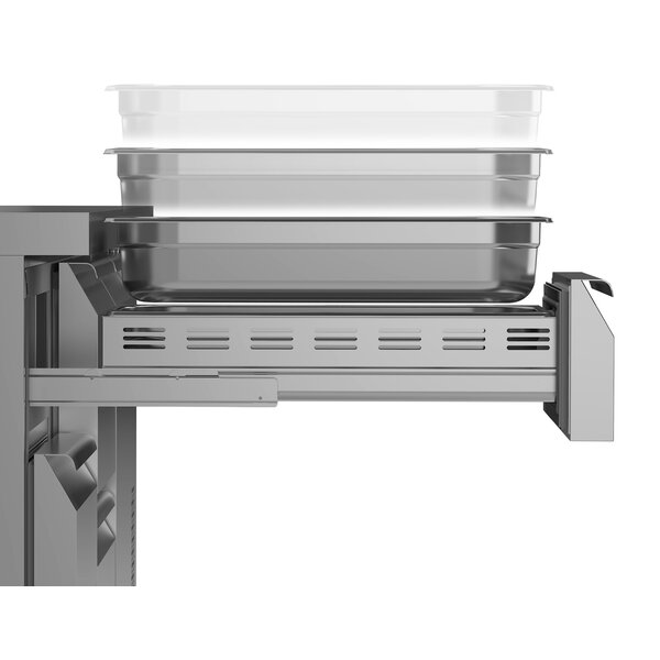Koelwerkbank | SNOWFLAKE | 625L | 4 Deuren (1/1 GN) | -2°C/+8°C | Geforceerd | 0.24kW | 2246x700x835/900(h)mm