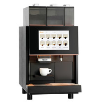 Bartscher Volautomatisch Koffiezetapparaat | KV-SERIE | 90 Kopjes/u | 3 Hoppers (2x Bonen + 1x Topping) | Waterreservoir/-Aansluiting | 2.5kW (230V) | Touchscreen | 400x610x695(h)mm