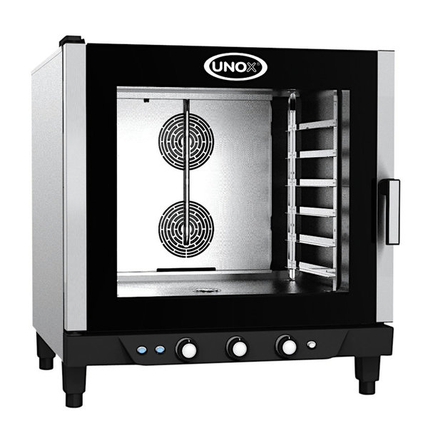 Heteluchtoven | BakerLux Manual | 6 Niveaus (EN600x400) | Elektrisch | 80°C/260°C | 10.5kW (400V) | Bevochtiging (Handmatig) | 860x882x930(h)mm