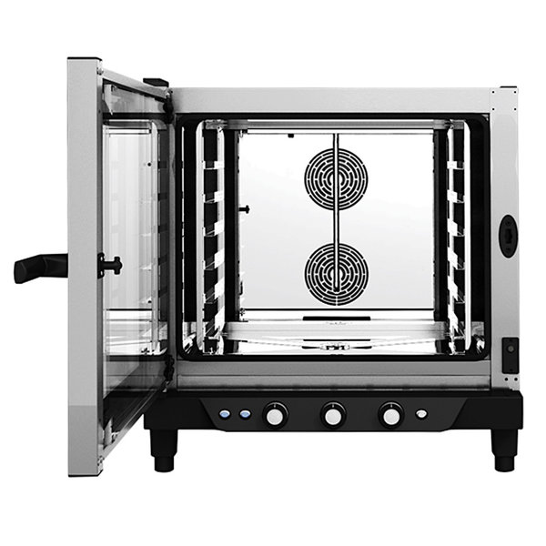 Heteluchtoven | BakerLux Manual | 6 Niveaus (EN600x400) | Elektrisch | 80°C/260°C | 10.5kW (400V) | Bevochtiging (Handmatig) | 860x882x930(h)mm