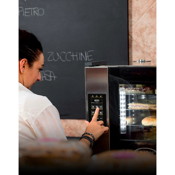 Heteluchtoven | BakerLux SHOP.Pro | 6 Niveaus (EN600x400) | Elektrisch | 30°C/260°C | 10.3kW (400V) | Bevochtiging (Automatisch) | Touchscreen | 800x811x682(h)mm