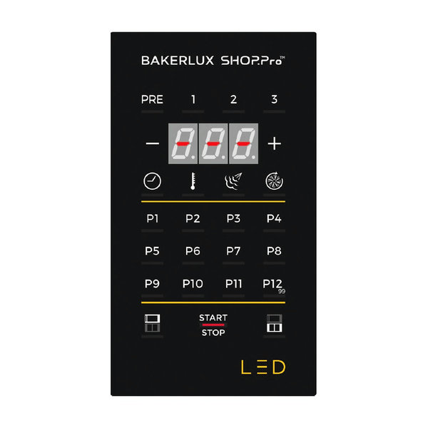 Heteluchtoven | BakerLux SHOP.Pro | 10 Niveaus (EN600x400) | Elektrisch | 30°C/260°C | 15.5kW (400V) | Bevochtiging (Automatisch) | Touchscreen | 800x811x952(h)mm