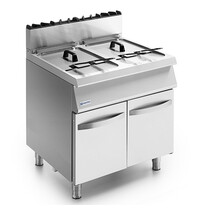 Mastro Friteuse | 700 LINE | Gas | 15+15L | 0°C/185°C | 30kW | Piëzo Ontsteking | Aftapkranen | 800x730x900(h)mm 