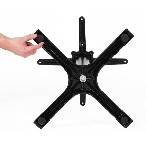 Tafelonderstel | Laag Model | Gietijzer | Zwart | 395x395x480(h)mm