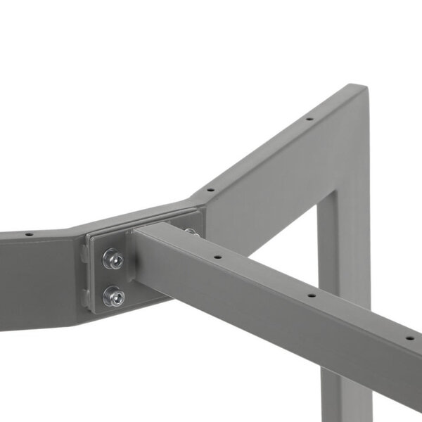 Tafelonderstel | MODUS | Metaal | Grijs | Breedte Verstelbaar (1055-1455mm) | 1055-1455x780x725(h)mm