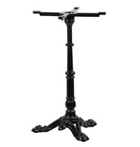 Luxus Tafelonderstel | APOLLO | Gietijzer | Zwart | Ø420x725(h)mm 