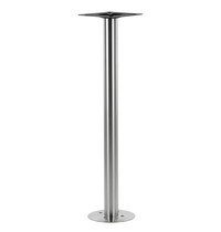 Luxus Tafelonderstel | SEATTLE | Hoog Model | RVS | Geborsteld | Vloermontage | Ø250x1060(h)mm 