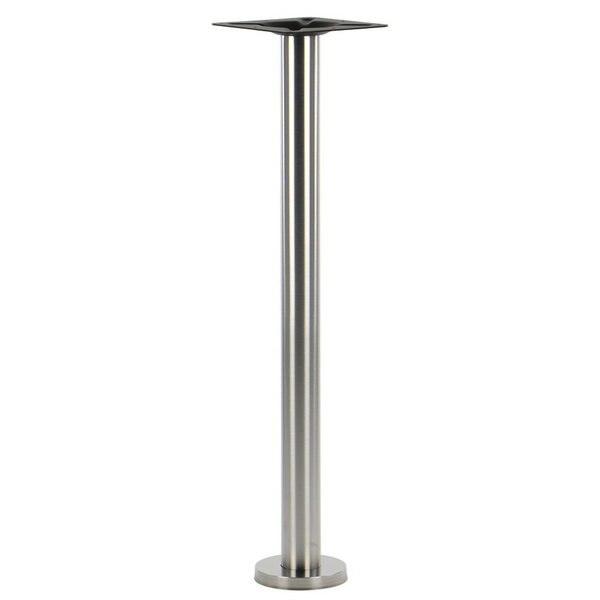 Tafelonderstel | SPIRE | Hoog Model | RVS | Geborsteld | Vloermontage | Ø175x1060(h)mm