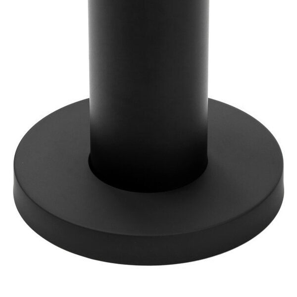 Tafelonderstel | SPIRE | Metaal | Zwart | Vloermontage | Ø175x725(h)mm