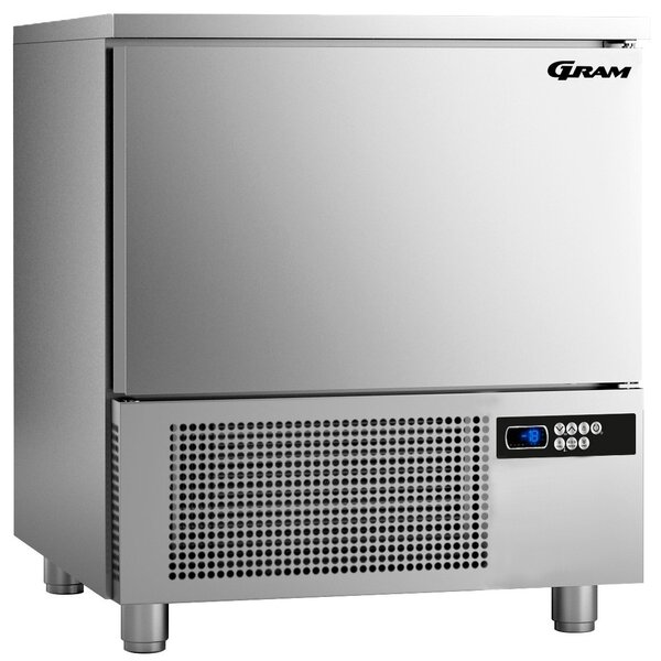 Blastchiller | SNOWFLAKE | 5 Niveaus (1/1 GN) | Max. 15kg (Koelen) / 8kg (Vriezen) | 1kW (230V) | 745x700x842(h)mm