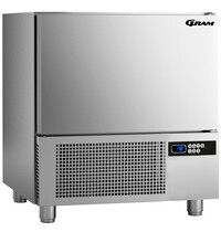 Gram Blastchiller | SNOWFLAKE | 5 Niveaus (1/1 GN) | Max. 20kg (Koelen) / 12kg (Vriezen) | 1.35kW (230V) | 745x700x820(h)mm