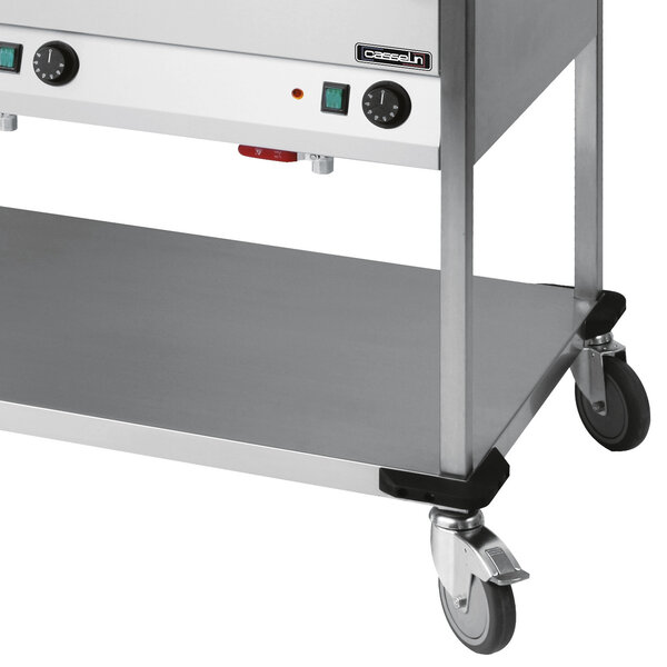 Bain Marie RVS Trolley | 1.25kW | 3x 1/1 GN | Aftapkraan | 1250x700x900(h)mm