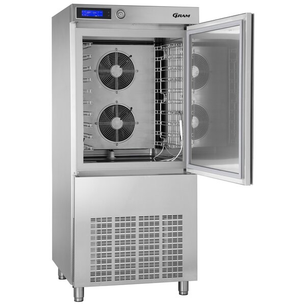 Blastchiller | PROCESS | 10 Niveaus (EN/GN) | Max. 45kg (Koelen) / 27kg (Vriezen) | 3.2kW (400V) | 800x830x1850(h)mm