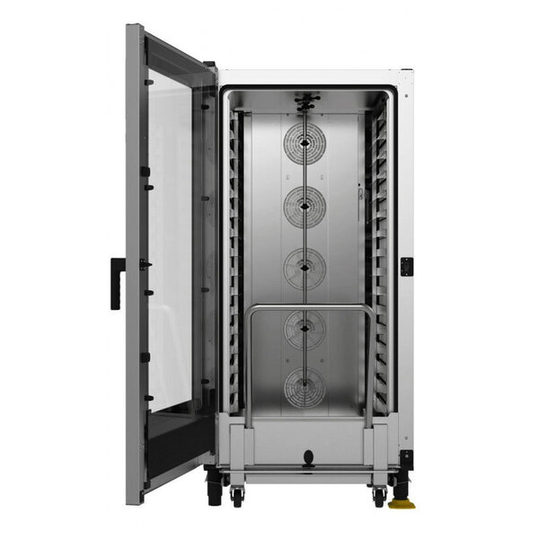 Heteluchtoven | ChefLux Manual | 20 Niveaus (1/1 GN) | Elektrisch | 30°C/260°C | 29.7kW (400V) | Bevochtiging (Handmatig) | 913x997x1863(h)mm