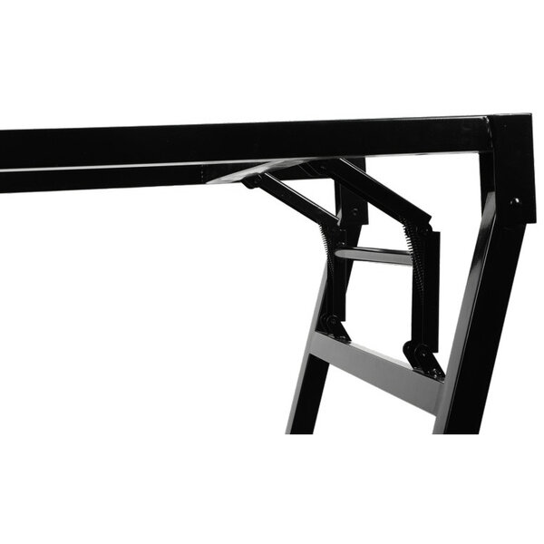 Inklapbaar Tafelonderstel | ORIGAMI | Staal | Zwart | 1160x560x725(h)mm