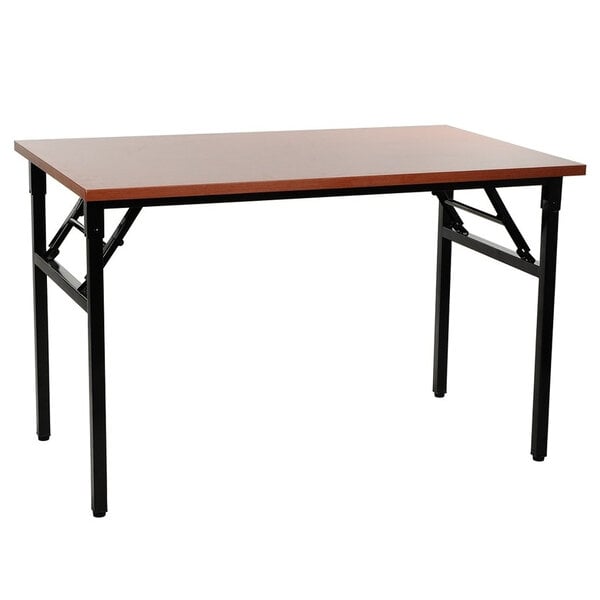 Inklapbaar Tafelonderstel | ORIGAMI | Staal | Zwart | 1160x560x725(h)mm