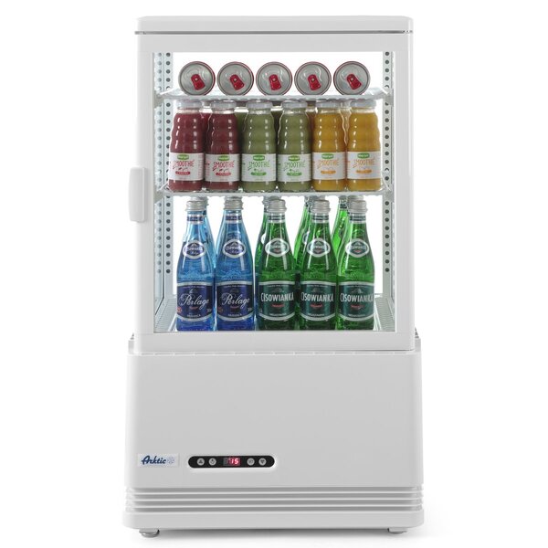 Koelvitrine | 58L | Wit | +2°C/+6°C | 3 Niveaus | 452x406x816(h)mm