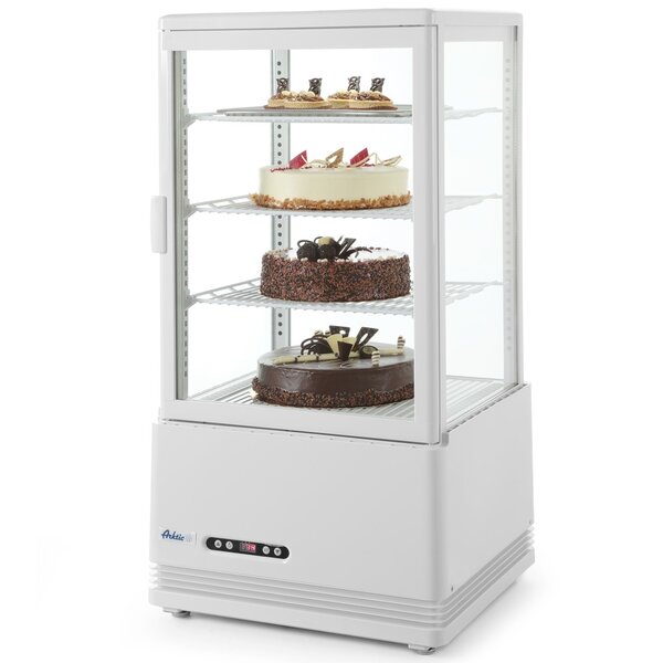 Koelvitrine | 68L | Wit | +2°C/+6°C | 4 Niveaus | 452x406x891(h)mm