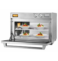 Panasonic Magnetron | PRO II | RVS | 44L | 3200W | 2 Niveaus | 400V | 650x526x471(h)mm