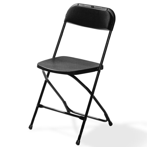 Klapstoel Budget | Zwart | Stapelbaar | 430x450x800(h)mm