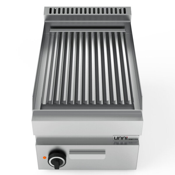 Stoomgrill | 650 SERIE | Elektrisch | Oppervlak 330x500 (RVS) | 50°C/300°C | 6kW (400V) | 400x650x300/540(h)mm