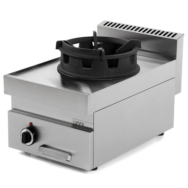Wokfornuis | 650 SERIE | Tafelmodel | Gas | 1 Brander | 15kW | 400x650x300/540(h)mm
