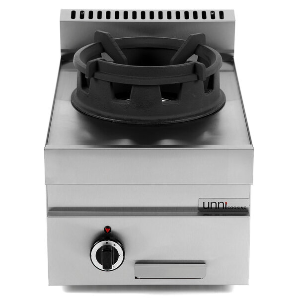 Wokfornuis | 650 SERIE | Tafelmodel | Gas | 1 Brander | 15kW | 400x650x300/540(h)mm