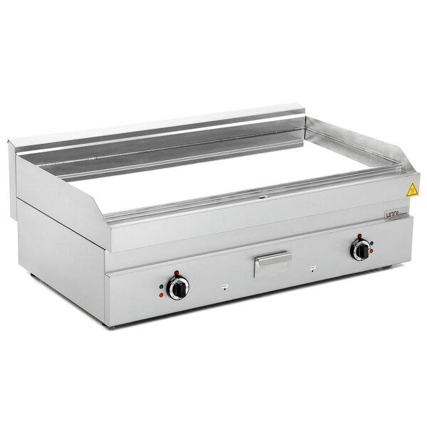 Bak-/Grillplaat | 650 SERIE | Elektrisch | Glad Oppervlak 1100x550 (Verchroomd) | 50°C/300°C | 13.5kW (400V) | 1100x650x300/540(h)mm