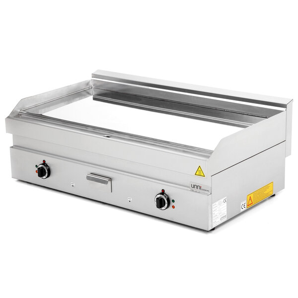 Bak-/Grillplaat | 650 SERIE | Elektrisch | Glad Oppervlak 1100x550 (Verchroomd) | 50°C/300°C | 13.5kW (400V) | 1100x650x300/540(h)mm