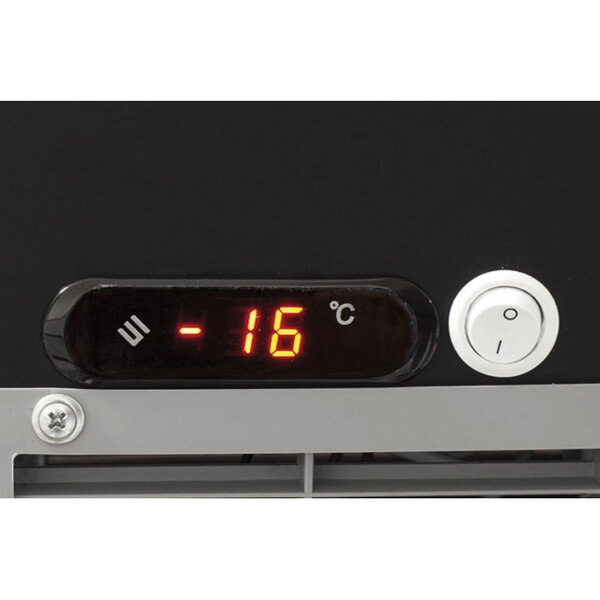 Schepijsvitrine | BALI | Energiezuinig | 354L | 9x 5L | -15°C/-22°C | Statisch | Gekoelde Reserve | Wielen | 1192x825x1257(h)mm