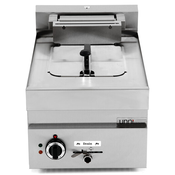 Friteuse | 650 SERIE | Elektrisch | 10L | 100°C/180°C | 7.5kW (400V) | Aftapkraan | 400x650x350/540(h)mm