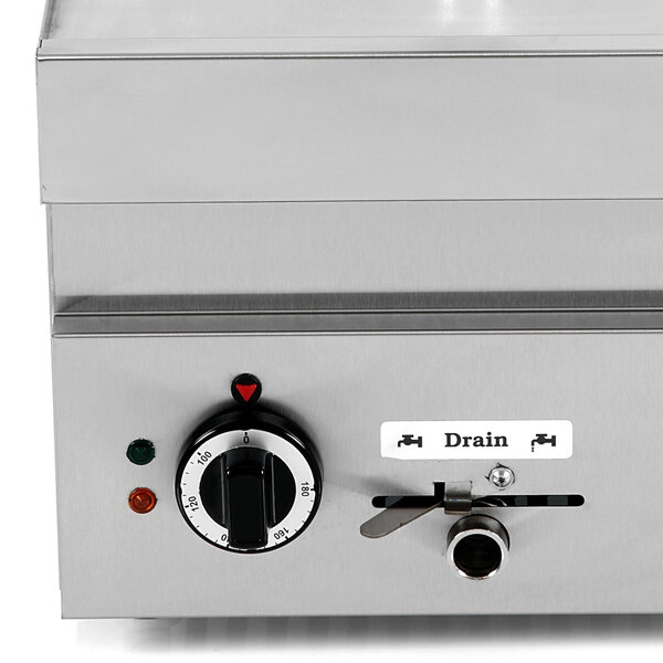 Friteuse | 650 SERIE | Elektrisch | 10L | 100°C/180°C | 7.5kW (400V) | Aftapkraan | 400x650x350/540(h)mm