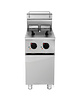 UNNI-COOKING Friteuse | Elektrisch | 12.5+12.5L | 100°C/180°C | 18kW (400V) | Aftapkranen | 560x760x850/1100(h)mm 