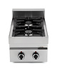 UNNI-COOKING Fornuis | 650 SERIE | Tafelmodel | Gas | 2 Branders | 2x 6.5kW | 400x650x300/540(h)mm 