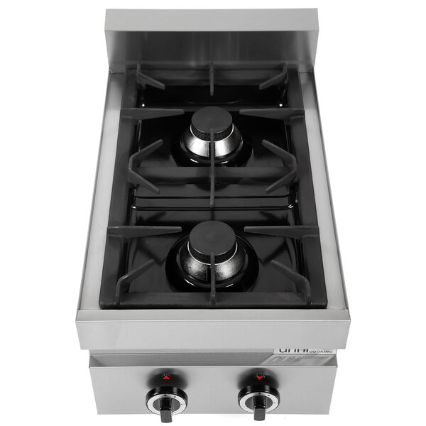 Fornuis | 650 SERIE | Tafelmodel | Gas | 2 Branders | 2x 6.5kW | 400x650x300/540(h)mm