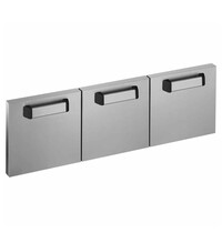 Diamond RVS Deuren | Diamond Open Onderstellen (1100mm) | 3 Deuren