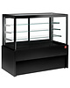 Diamond Warmhoudvitrine | Zwart | +30°C/+90°C | 4 Niveaus | 1.32kW | 1500x780x1380(h)mm 