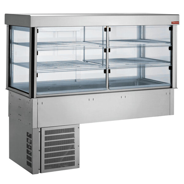 Inbouw-Element | Koelvitrine + Gekoelde Kuip (3x 1/1 GN) | +1°C/+4°C & +4°C/+12°C | Geventileerd | 230V | 1135x635x1370(h)mm
