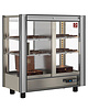 Diamond Chocoladevitrine | Doorgeefsysteem | 216L | Aluminium | +14°C/+16°C | 3 Niveaus | 860x530x938(h)mm 